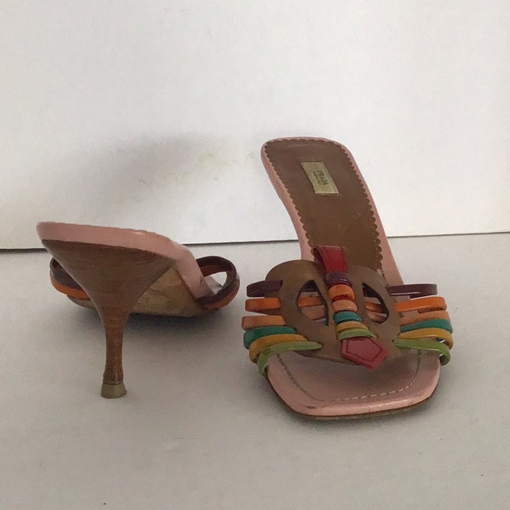 Prada . Multicolored Slides - image 2